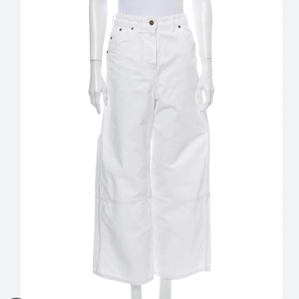 JACQUEMUS La Riviera Wide Leg Jeans